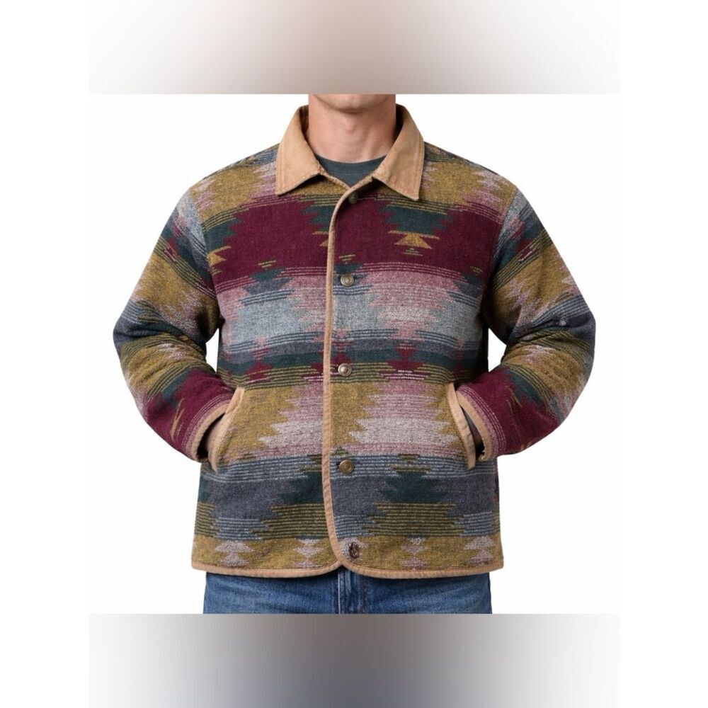 Vintage FoxRun Men Jacket Coat Size S Made In Dominican Republic